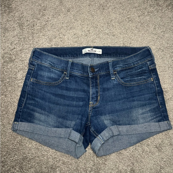 Hollister Blue Jean Shorts for Women - Picture 1 of 6